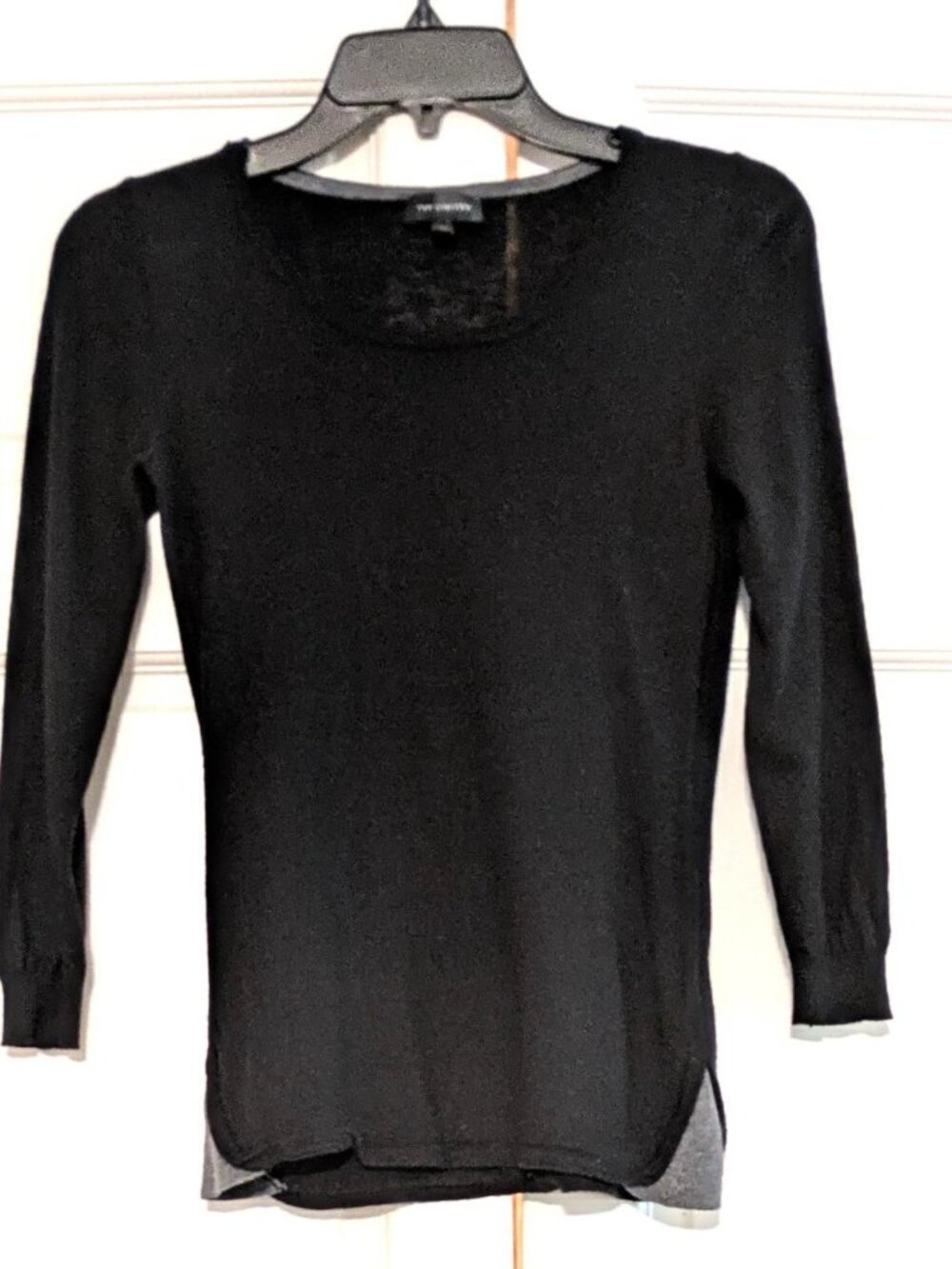 ​🖤The Limited Contrast Knit Scoop Neck Sweater​🖤